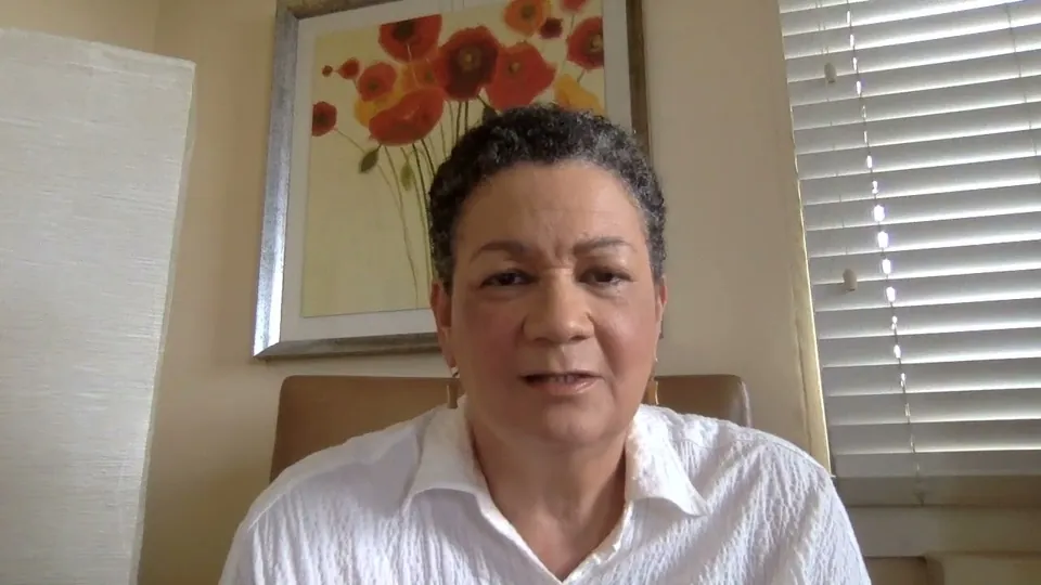 Christi Griffin in their video testimonial